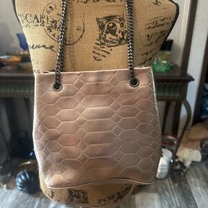 Aimee Kestenberg Phoenix Chain Strap Hand Bag EUC